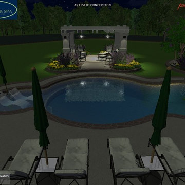 Swimming Pool Build in La Plata, MD - TT - Wise Pool & Spa