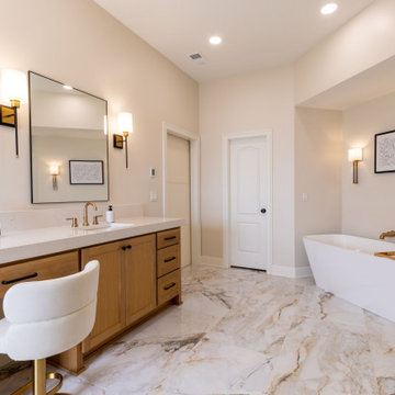 Modern Luxurious Primary Bath Remodel
