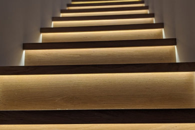 Inspiration for a staircase remodel in San Francisco