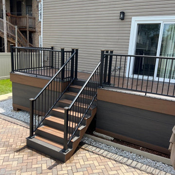 Maintenance free composite deck