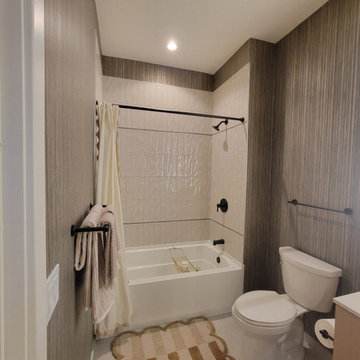 Bathroom wallpaper installation Pompano Beach, FL