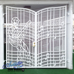 Graceland - Wrought Iron Gate - Home Fencing And Gates