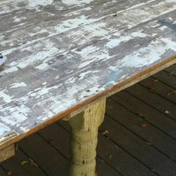 Eastern State Barn Table - Columns And Capitals