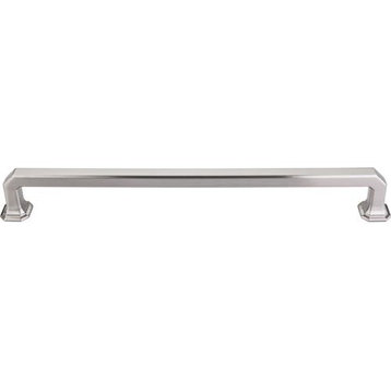 Top Knobs  -  Emerald Appliance Pull 12" (c-c) - Brushed Satin Nickel
