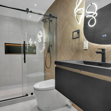 Modern Bathroom Remodels, Saratoga, CA