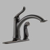 Delta Single Handle Kitchen Faucet with Integral Spray - 3353-RB-DST