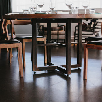 Dining Table Base - Detail