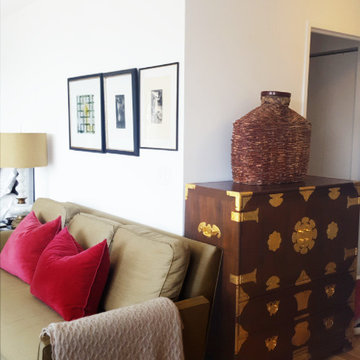 New York City Studio Entry and Living Room