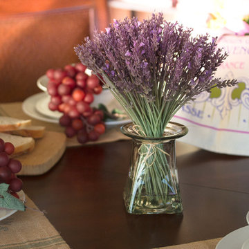 French Inspired Dining Room with Lavender Bundle
