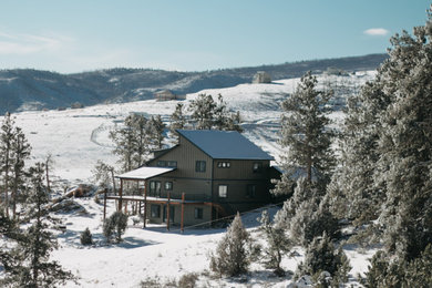 Home design - contemporary home design idea in Denver
