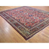 Antique Persian Mahal Good Condition Some Wear Clean Handmade Rug10'10"x13'8"