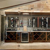 W Series Luxe Wine Rack 7 Wall Mounted Bottle Storage, Golden Bronze, 21 Bottles