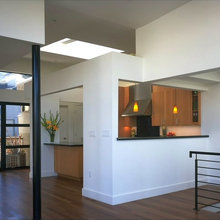Modern clean open internal windows/eating bars