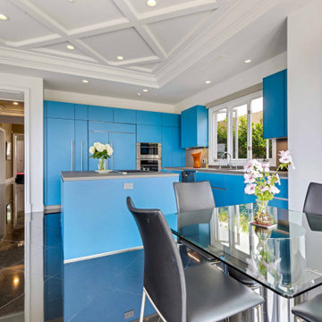 Introducing our latest kitchen design project in Telescope, Newport Coast!