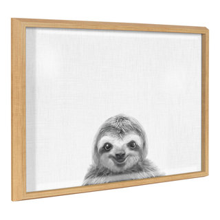 Crystal Art Diamond Painting Mounted Kit - Medium - Two Toed Sloth