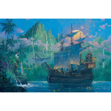 Disney Fine Art Pan On Board by James Coleman, Gallery Wrapped Giclee