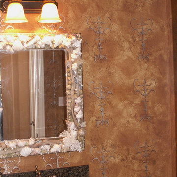 Faux Stencil for Walls