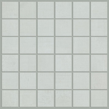Shaw CS70V Tessuto - 12" x 12" Square Mosaic Floor and Wall Tile - Bianco