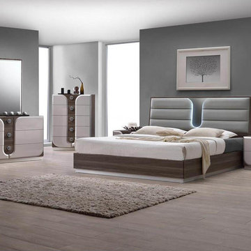 London 4 PC Modern Bedroom Set