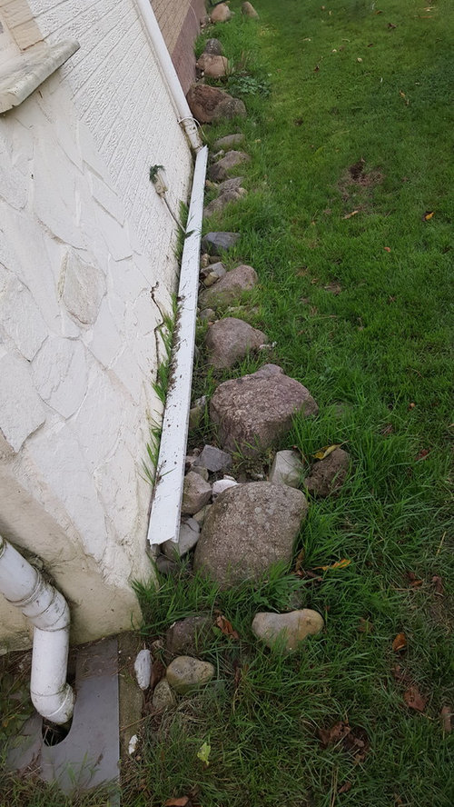 Was tun mit Steinen und Hauswand?