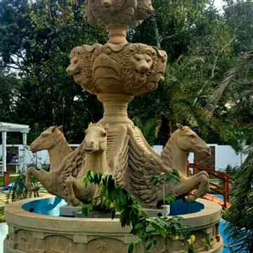 15 feet classical fountain
