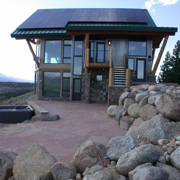 Solar Electric Home in Twin Lakes