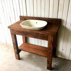 Reclaimed Barn Wood Vanity - Products