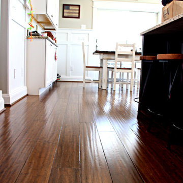Strand Bamboo Carbonized Antiqued Flooring