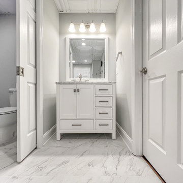 Featured Projects - Bathroom Build in Basement