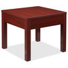 Lorell Occasional Corner Table, Square, 24 X 24 X 20, Particleboard