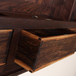 Walnut Gun Cabinet - Filing Cabinets