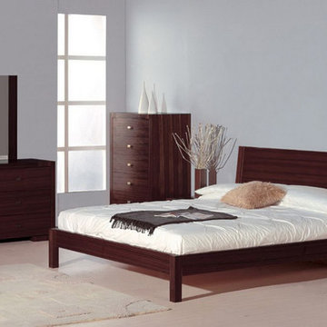 Alpha Modern Bedroom Set in Wenge - $2559.60