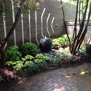 Courtyard Shade Garden