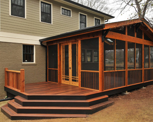 Craftsman Screen porch in Candler Park