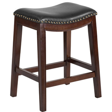 26" Backless Cappuccino Stool