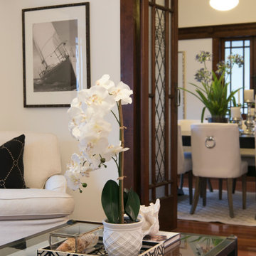 Living and dining room