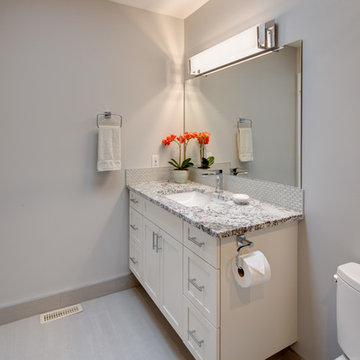 St. Albert Grey Stone Bathroom