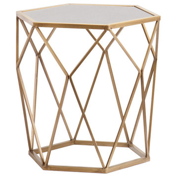 Lynne Geometric Accent Table
