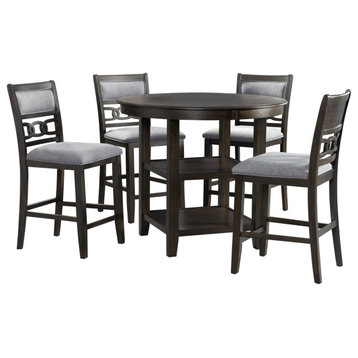 Taylor Counter Height 5-Piece Dining Set