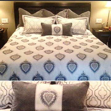 Beautiful Custom Bedding and Window Treatments