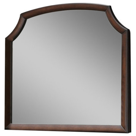 ACME Lancaster Landscape Mirror, Espresso, 24574