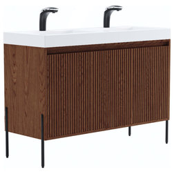 Transitional Bathroom Vanities And Sink Consoles by Dowell K&B Supplies
