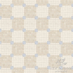 Dot Check Stone Mosaic - Tile