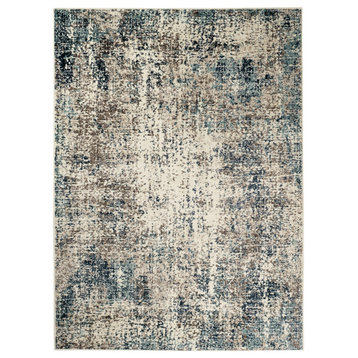 Allure Benson Area Rug, Blue, 2' x 3', Abstract