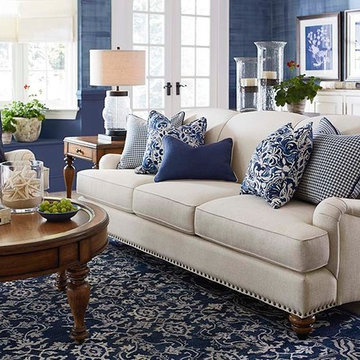 Essex Sofa Living Room by Bassett Furniture