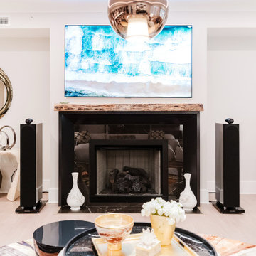 Fireplace TV & Audiophile Speakers