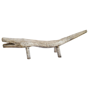 Crocodile Log Bench