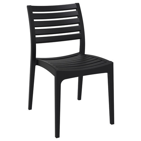 Compamia Ares Outdoor Dining Chairs, Set of 2, Black