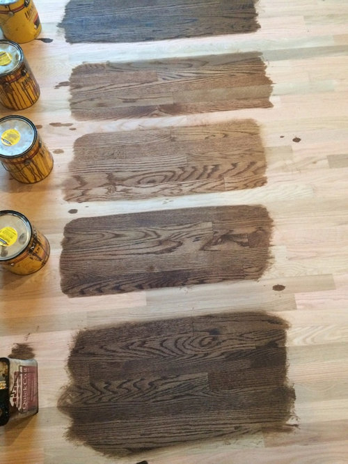 Need To Choose A Stain By Tomorrow For Red Oak Floors