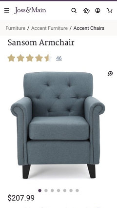 Krantz swoop online armchair